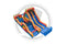 126 Marble Run 3 Pc Obstacle Course-TX