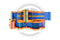 126 Marble Run 3 Pc Obstacle Course-TX