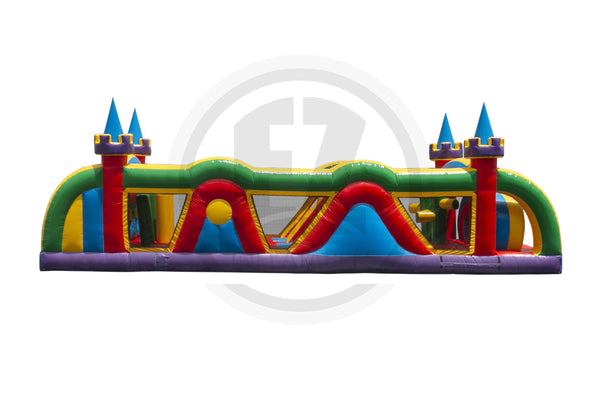 38 Rainbow Castle Run Obstacle Course