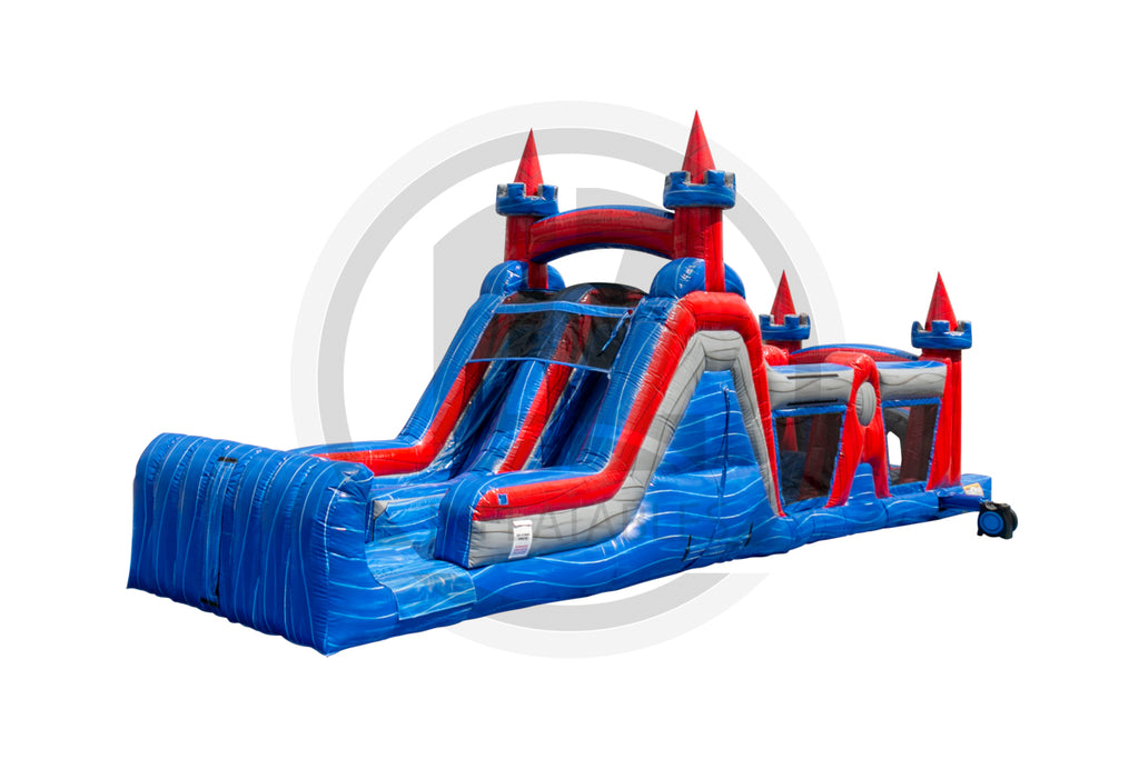 47 Castle Tower Wet Dry Obstacle Course