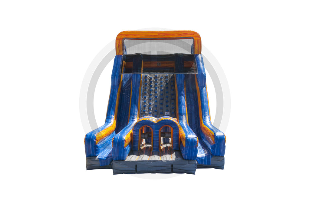 24 Infinite Double Lane Rock Climb-I1170-EZ Inflatables