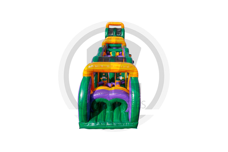 70 Mardi Gras Front Load Obstacle Course