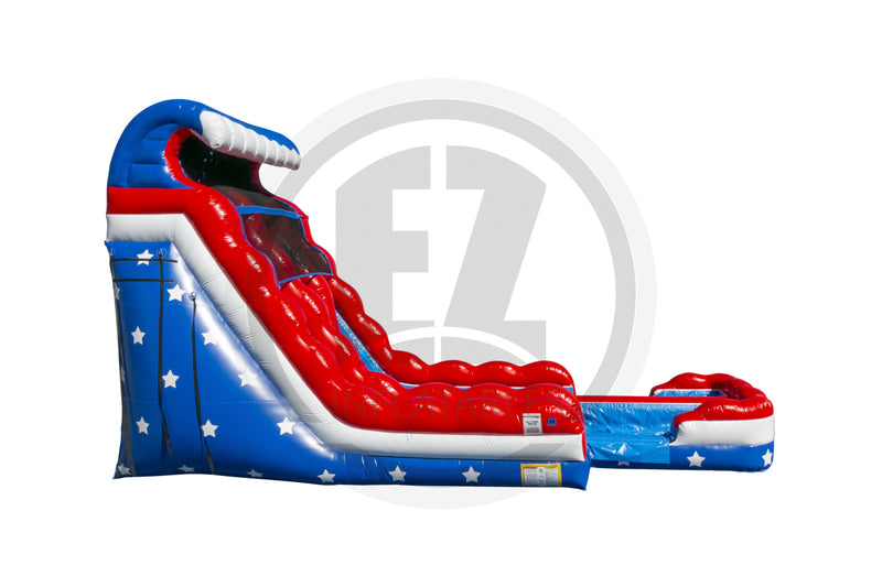 22 Stars & Stripes DL IP Water Slide