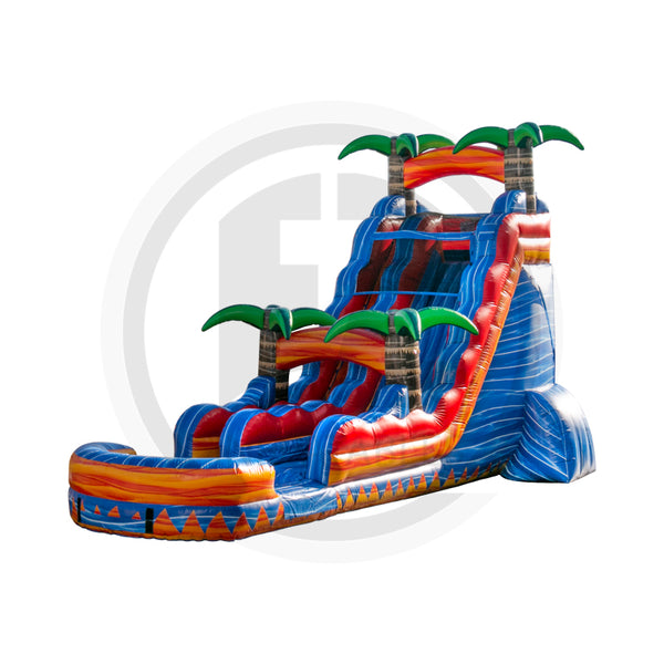 20 Tropical Inferno SL SP Water Slide – EZ Inflatables