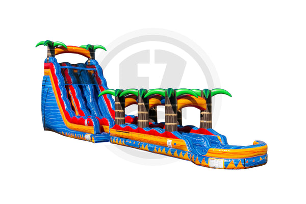 22 Tropical Inferno DL SP Water Slide + Slip & Slide