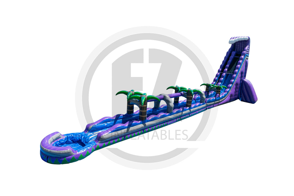 37 Purple Crush SL SP Water Slide + Slip & Slide-WS1556-EZ Inflatables