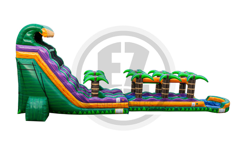 22 Mardi Gras Falls SL SP Water Slide + Slip & Slide