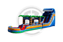 18 Tropical Fireblast DL SP Water Slide + Slip & Slide