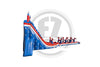 37 Stars & Stripes SL SP Water Slide + Slip & Slide