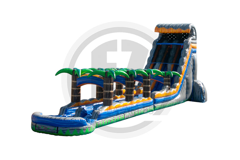 24 Infernal Cascade DL SP Water Slide + Slip & Slide