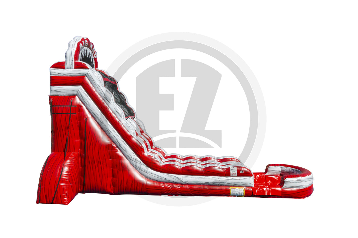 Ez Inflatable Slides 24 Big Red SL SP Water Slide – EZ Inflatables