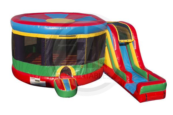 EZ Inflatables 5 in 1 Combos Pool and Stopper